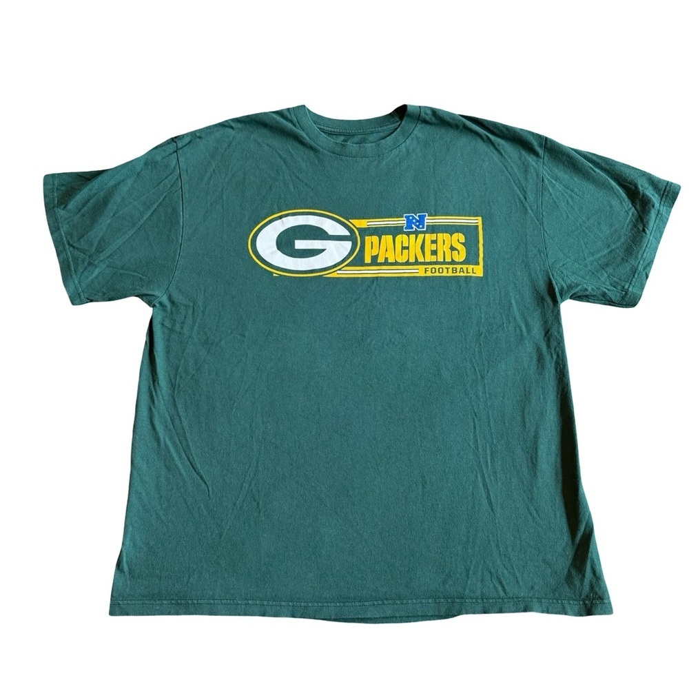 NFL Team Apparel Greenbay Packers T-Shirt Football Team Sports Superbowl Size XL